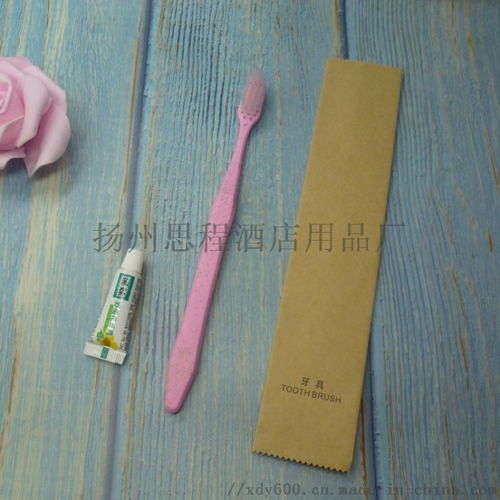 扬州思程酒店用品厂 一次性牙刷梳子的牛皮纸包装之道